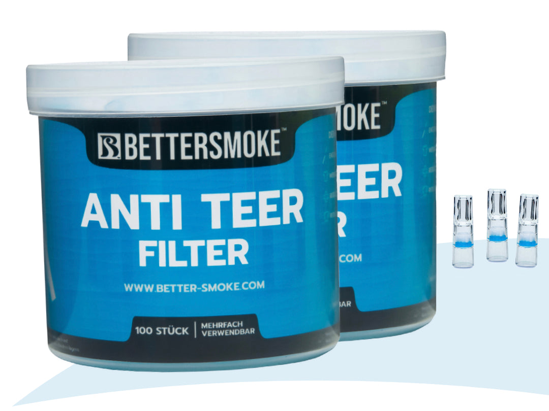BetterSmoke™ - Filtro Anti Catrame 100 pezzi Abbonamento