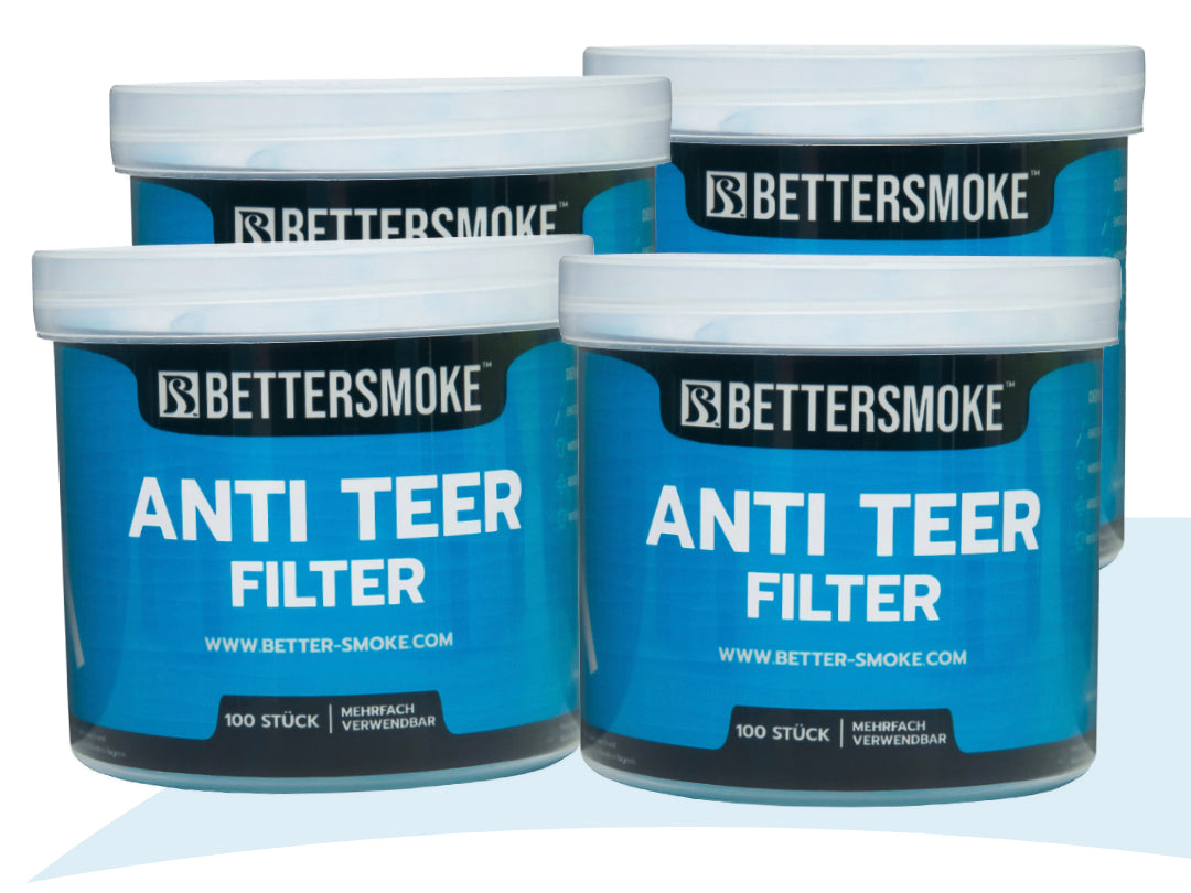 BetterSmoke™ - Filtro Anti Catrame 100 pezzi Abbonamento