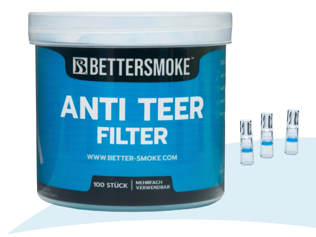 BetterSmoke™ - Filtro Anti Catrame 100 pezzi Abbonamento