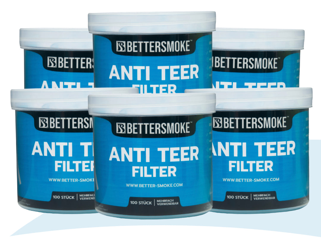 BetterSmoke™ - Filtro Anti Catrame 100 pezzi Abbonamento