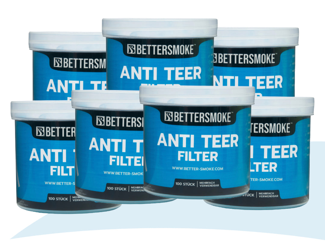 BetterSmoke™ - Filtro Anti Catrame 100 pezzi Abbonamento