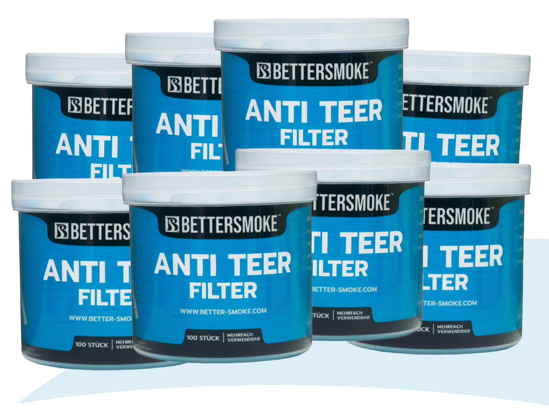 BetterSmoke™ - Filtro Anti Catrame 100 pezzi Abbonamento