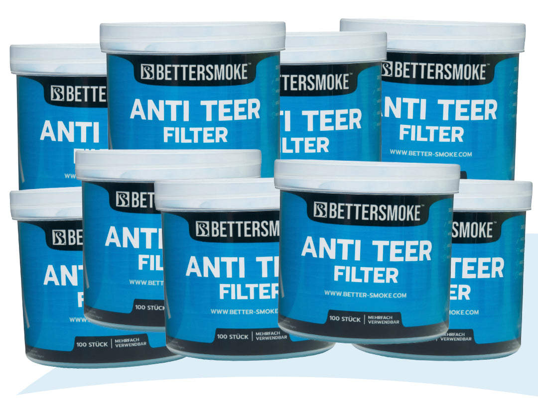 BetterSmoke™ - Filtro Anti Catrame 100 pezzi Abbonamento